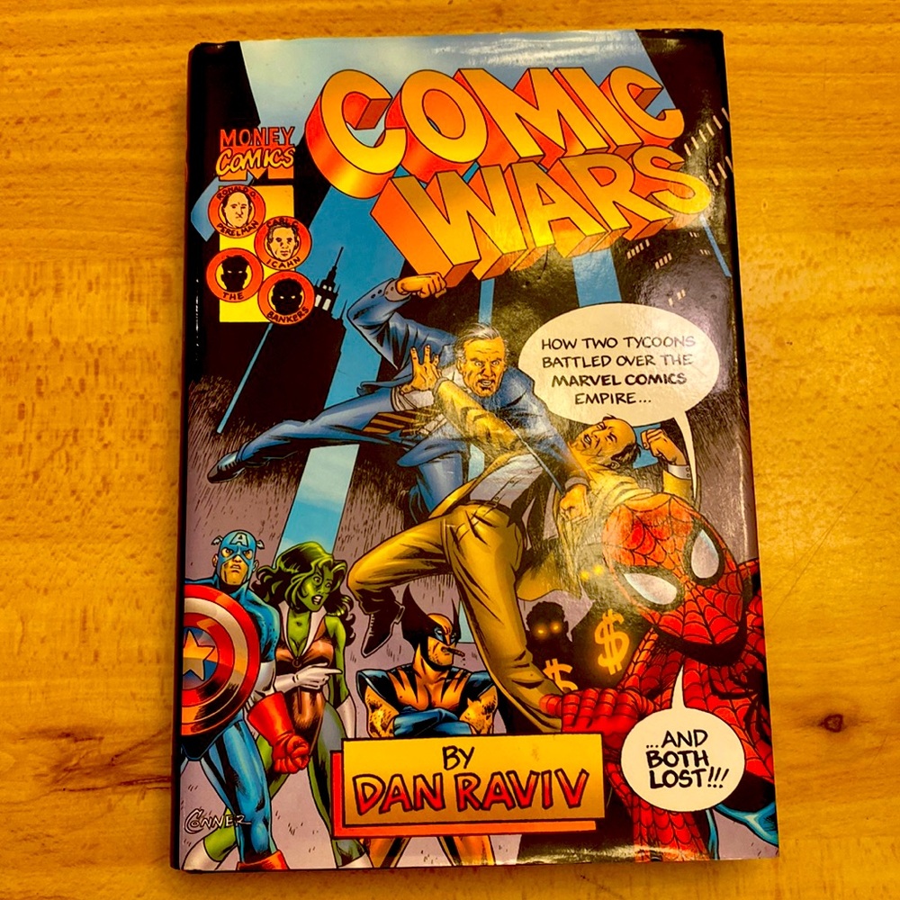 Comic Wars Hardcover Book